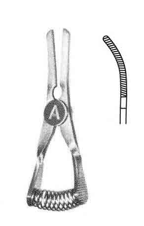 TİTANYUM  ATROMATİK BULLDOG KLEMP 3 CM